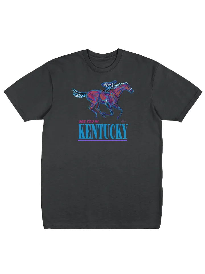 Kentucky Bound-Horse Racing Tee Shirt product image (6)