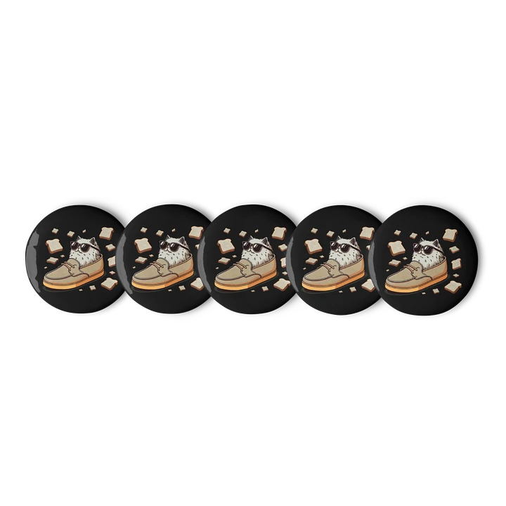 Toast Cat #2 Buttons product image (1)