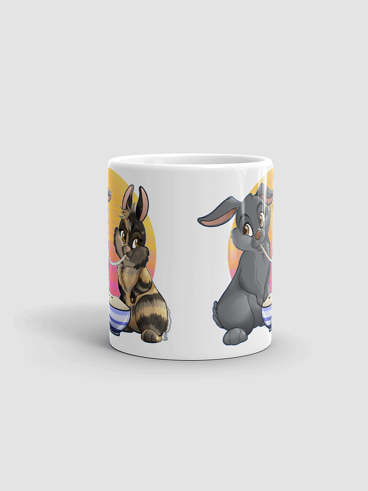 Maple & The Tramp Sunset White glossy mug product image (2)