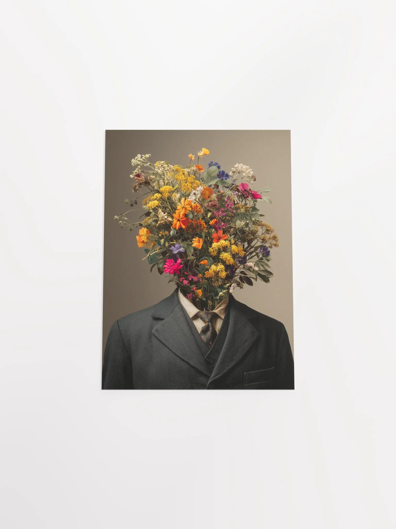 Wild Thoughts in Bloom Vibrant Matte Poster product image (27)