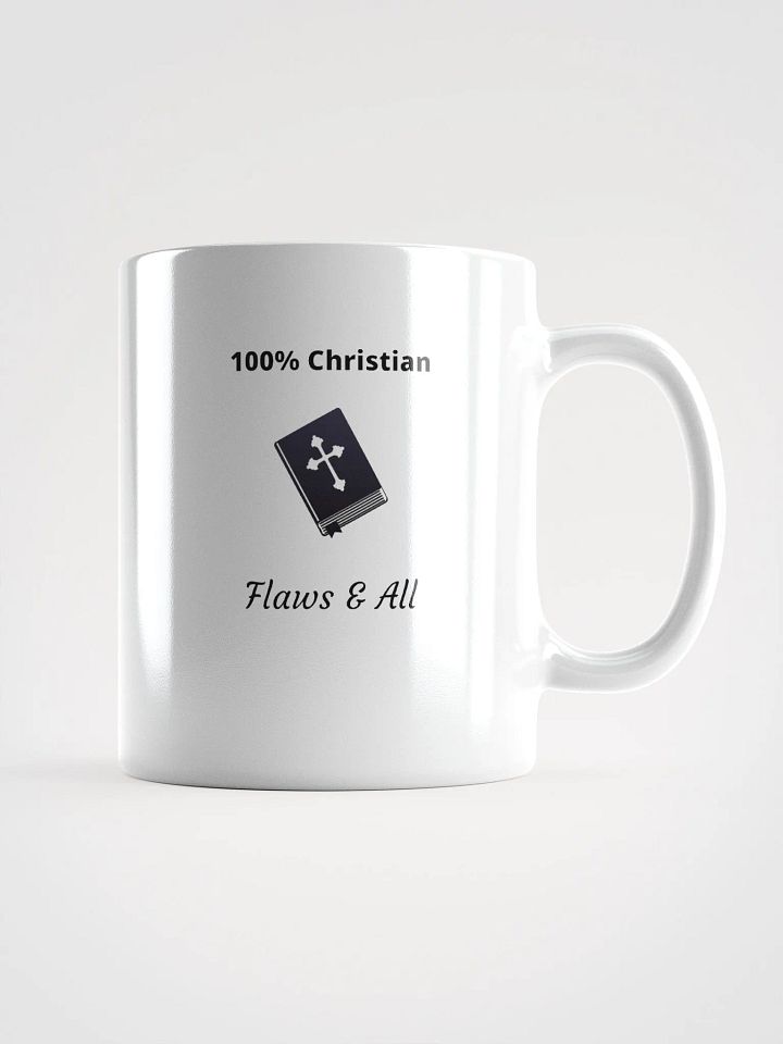 100% Christian Flaws & All Mug product image (1)