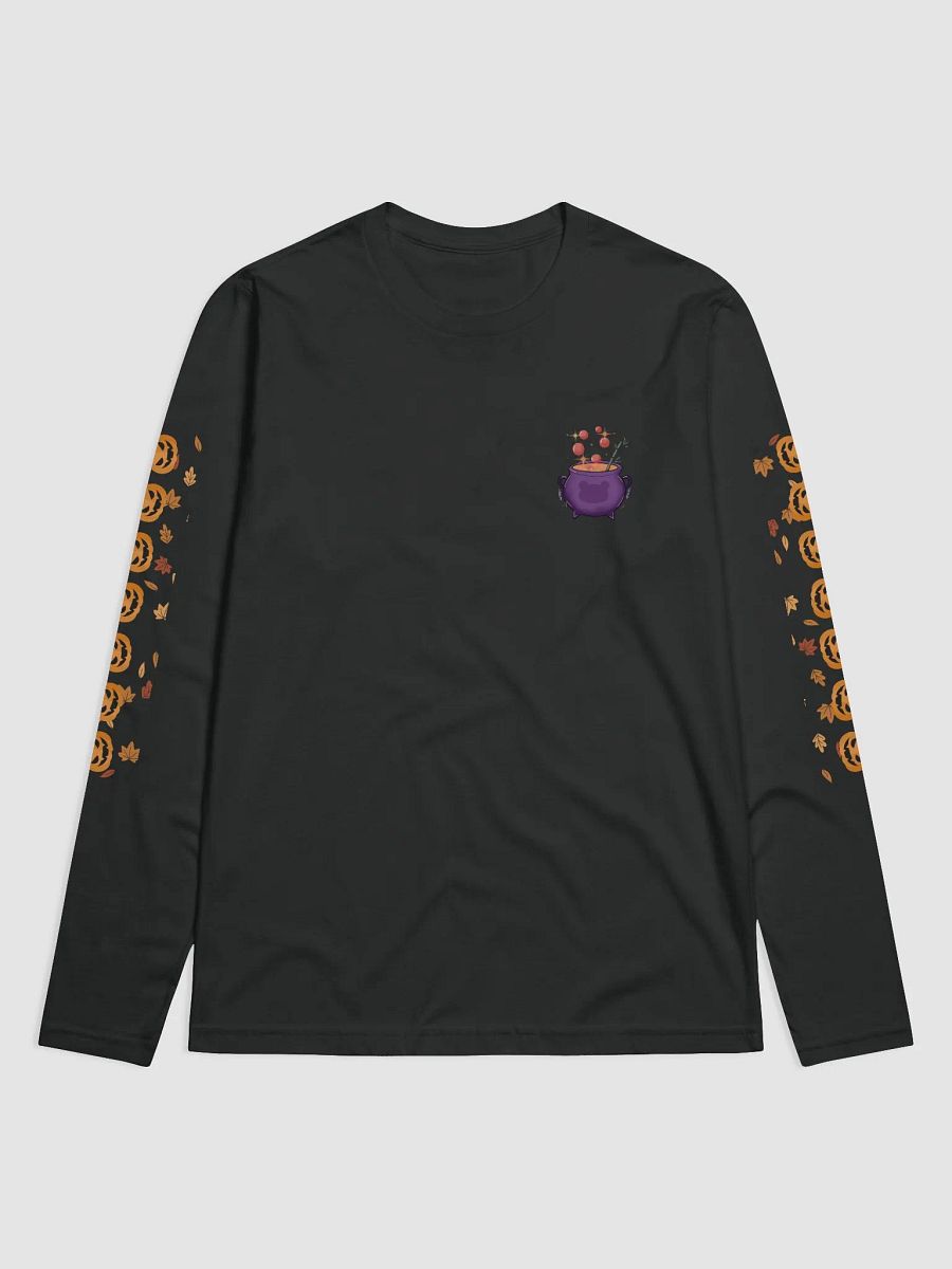Pumpkin Witch Panda Long Sleeve - Front Design product image (1)