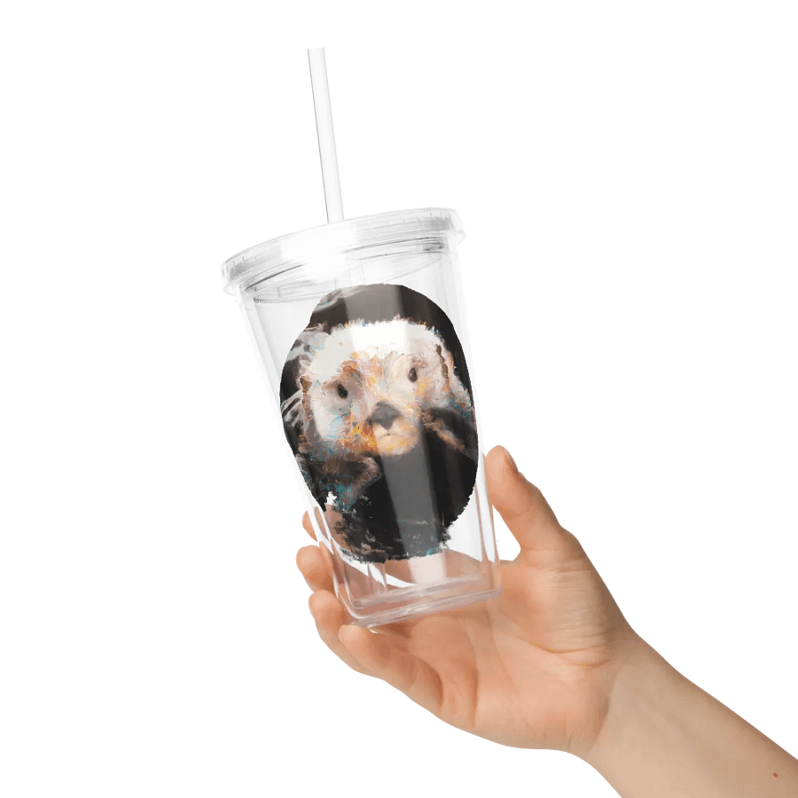 Watercolor Sea Otter Double Wall Tumbler product image (9)