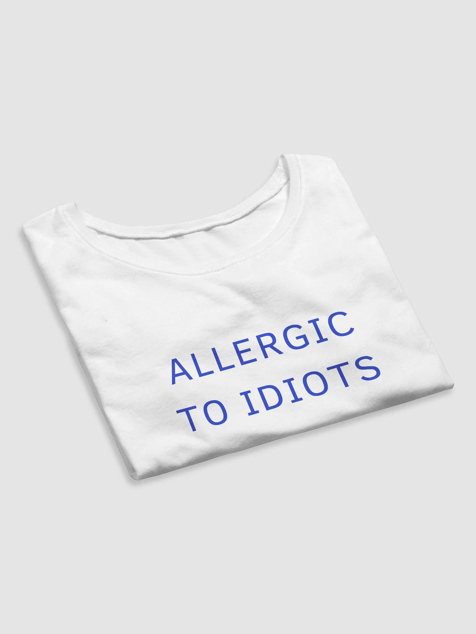 Allergic to Idiots Baby Tee product image (7)