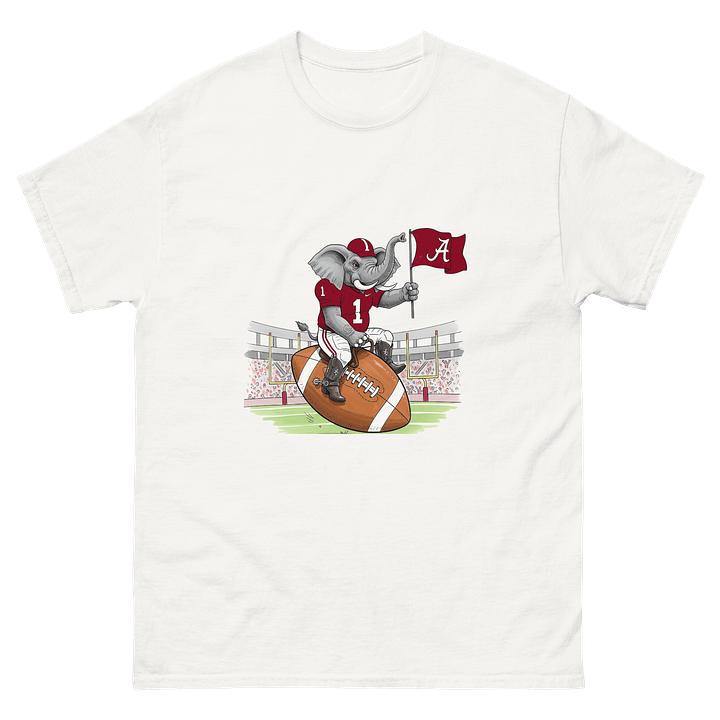 Alabama Crimson Tide T-Shirt | Funny Big Al Football Design product image (2)