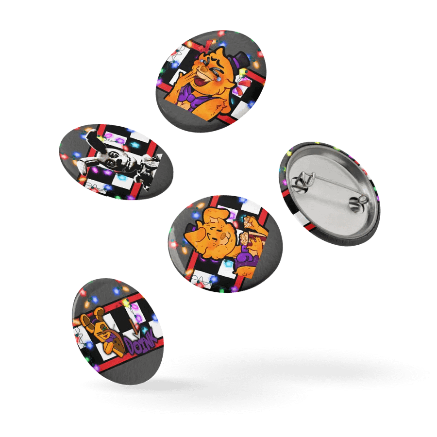 Springy Twitch Pins + 2 Bonus pins (Set 3) product image (10)
