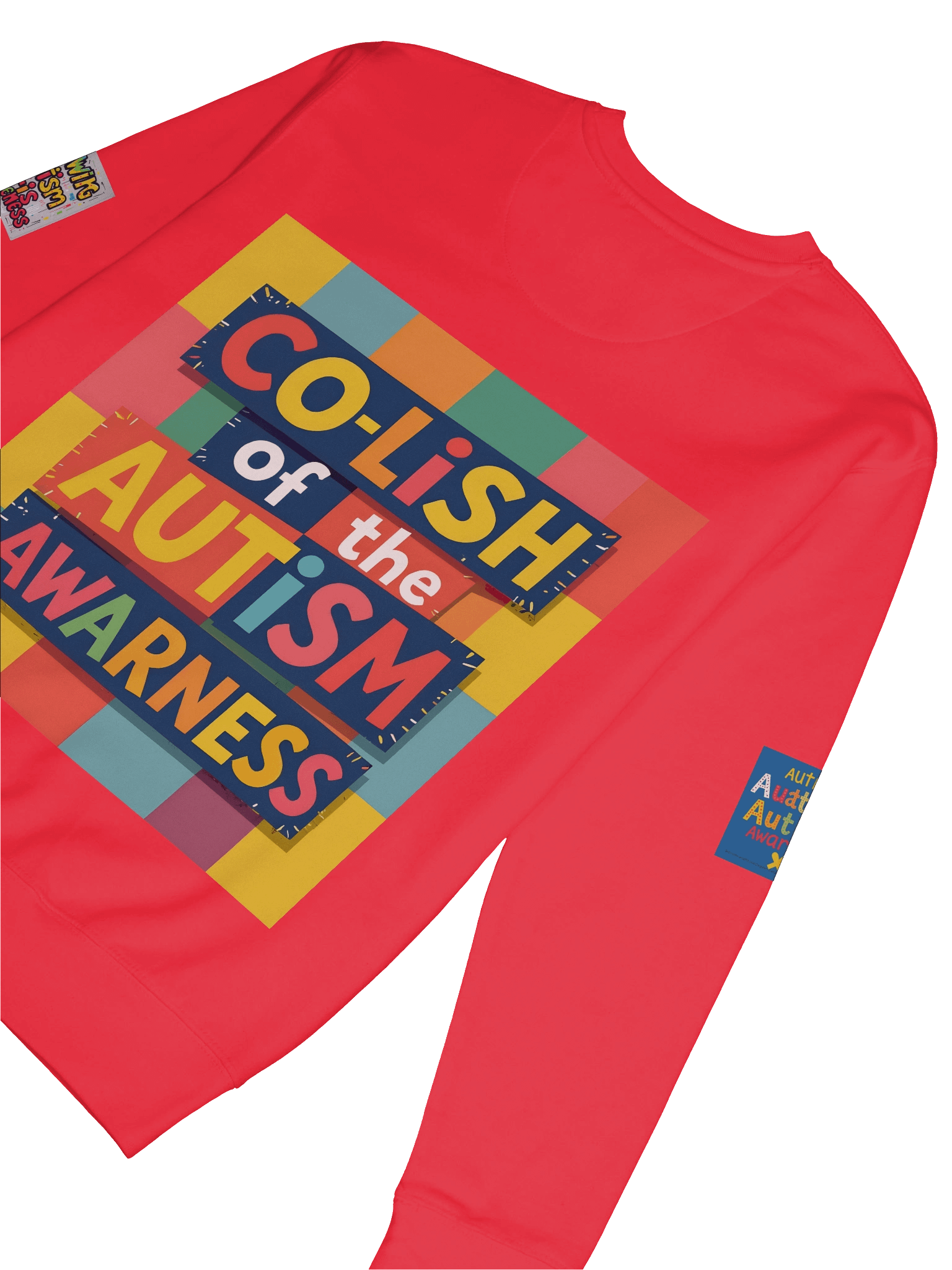 Vibrant Graffiti Autism Awareness Sweatshirt product image (8)