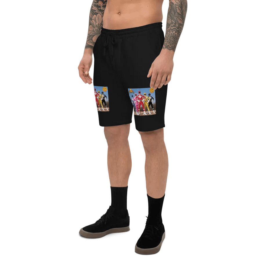 Powerful Heroes Fleece Shorts product image (6)
