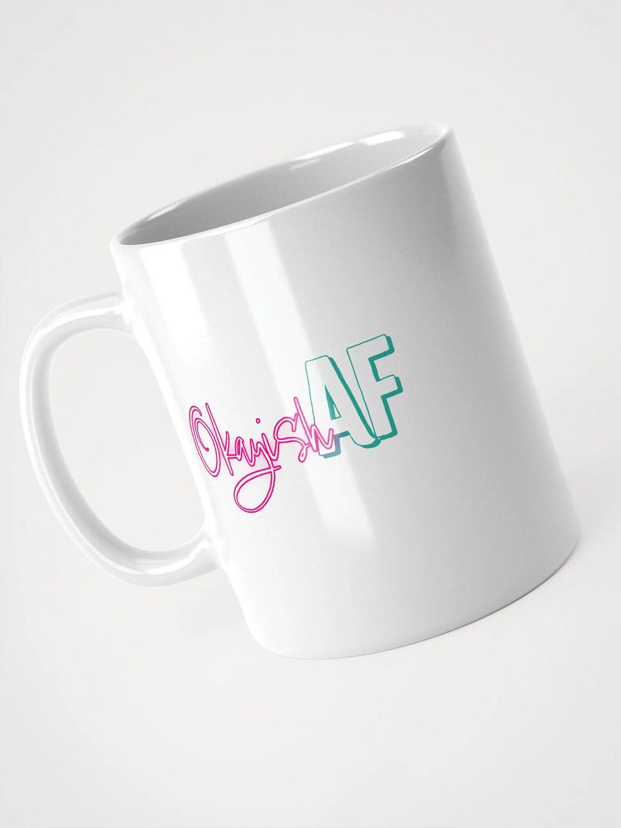 OkayishAF NPC Energy 20oz Mug White product image (3)
