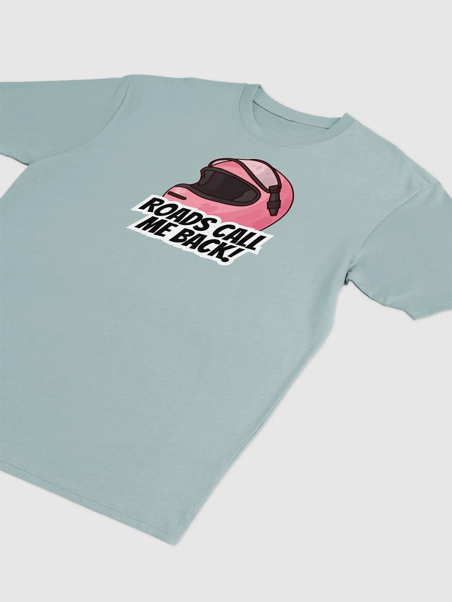 Roads Call Me Back Motorcycle Helmet Tee product image (13)