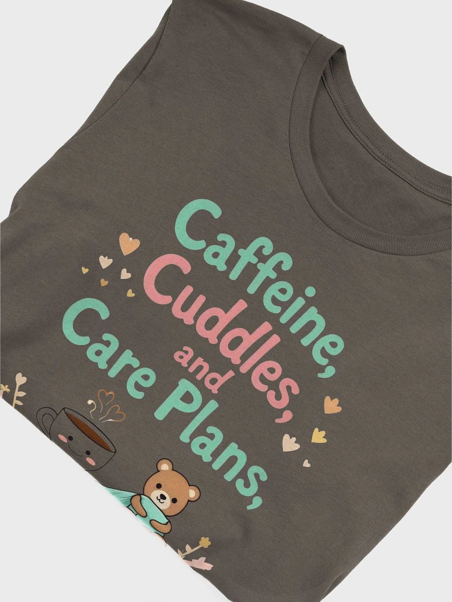 Caffeine & Cuddles Mom Nurse T-shirt product image (54)
