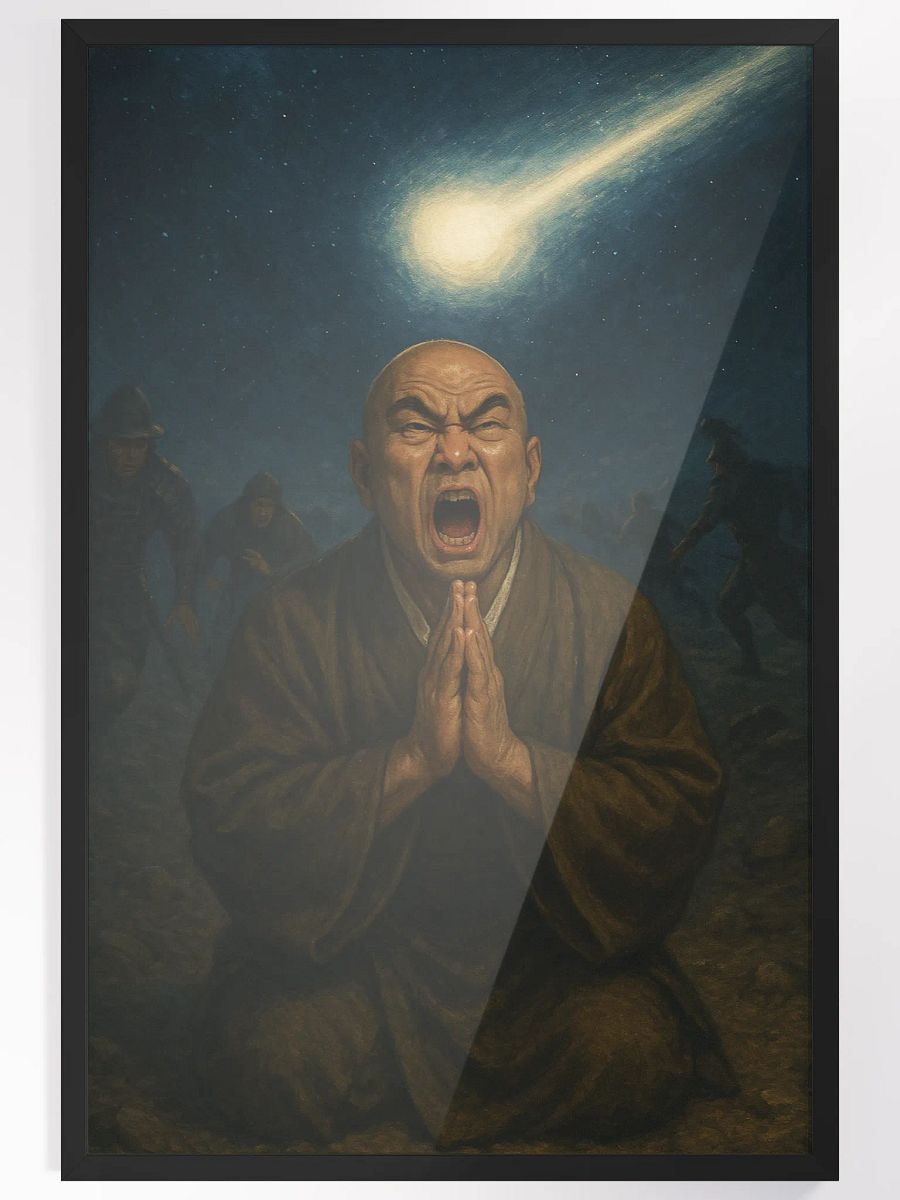 Nichiren Daishonin at Tatsunokuchi – Nichiren Buddhist Wall Art product image (4)