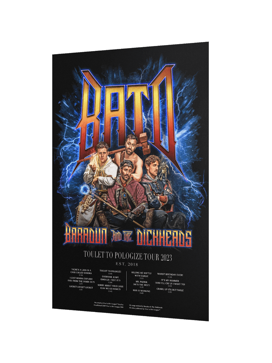 BATD Band Poster (20 x 30 inch) product image (2)