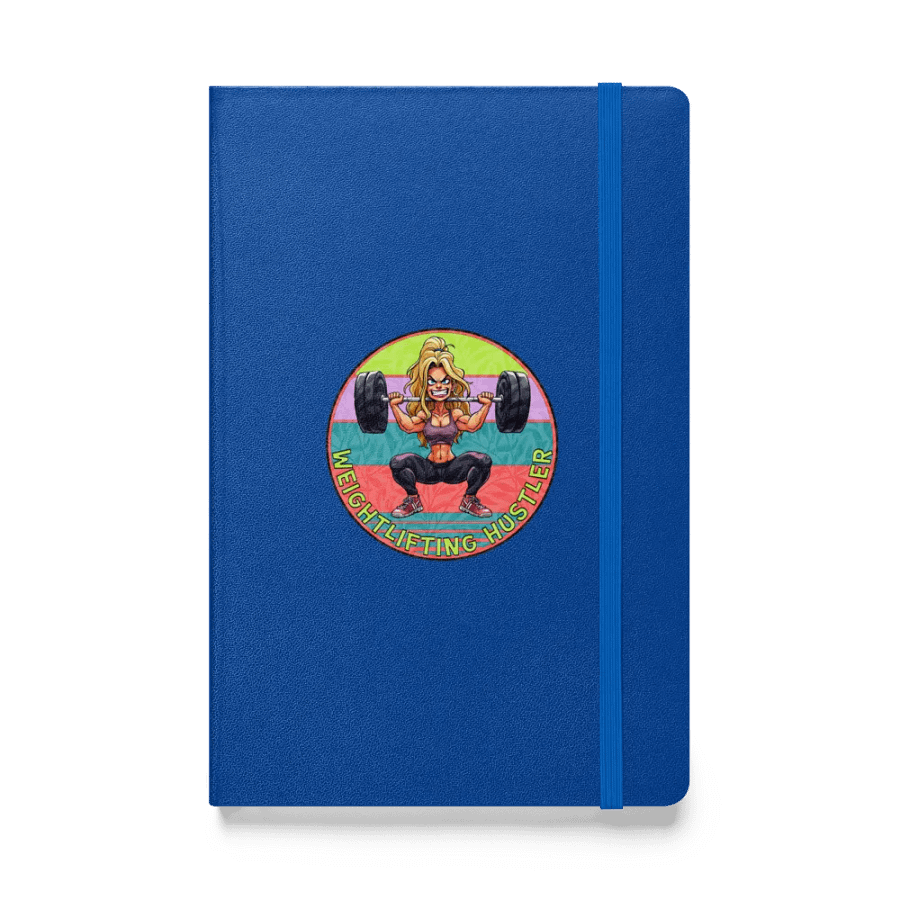 Weightlifting Hustler Female Inspiration Hardcover Journal product image (1)