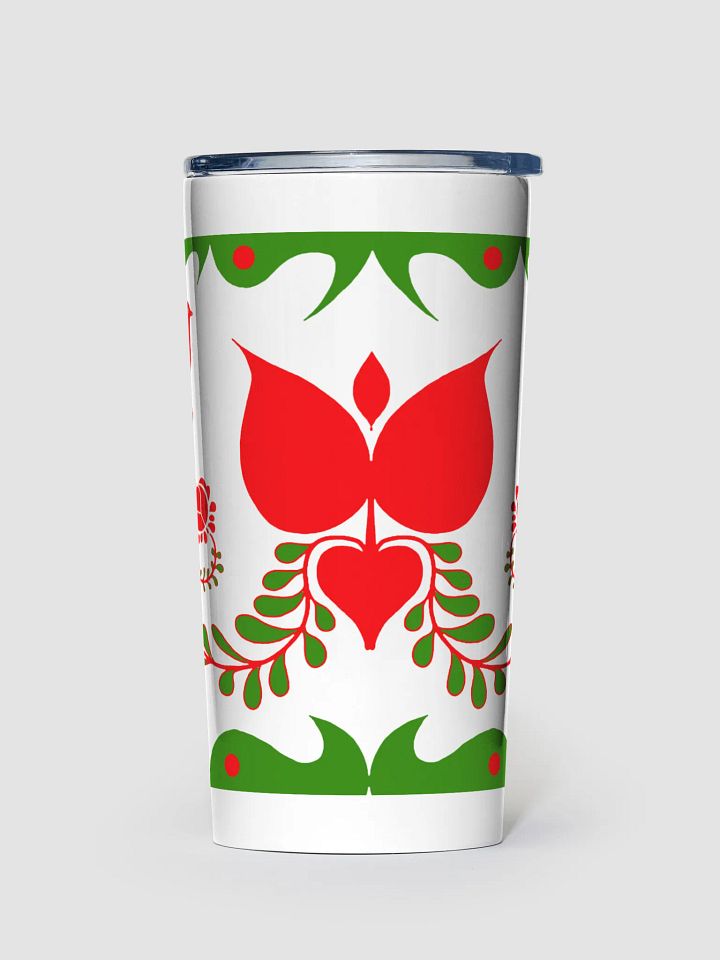 Hungarian Flora Stainless Steel Tumbler product image (1)