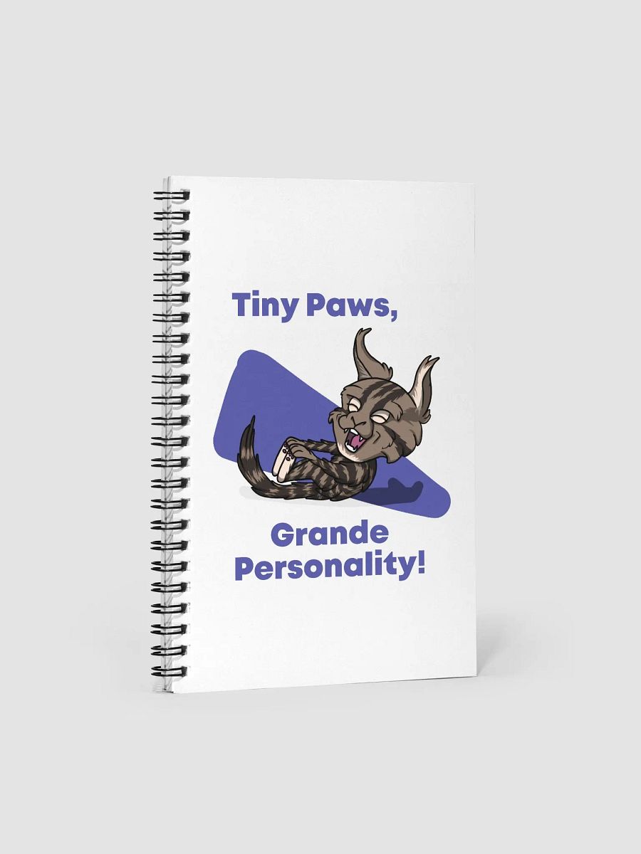 Grande Cat Spiral Notebook product image (1)