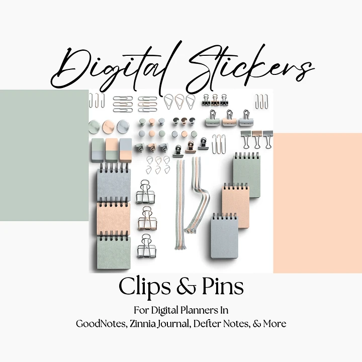 Clips and Pins in Creative Color Palette product image (1)