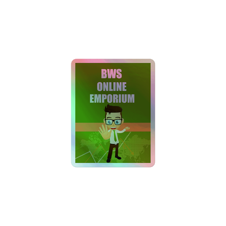 BWS Online Emporium VIP 3D Sticker product image (1)
