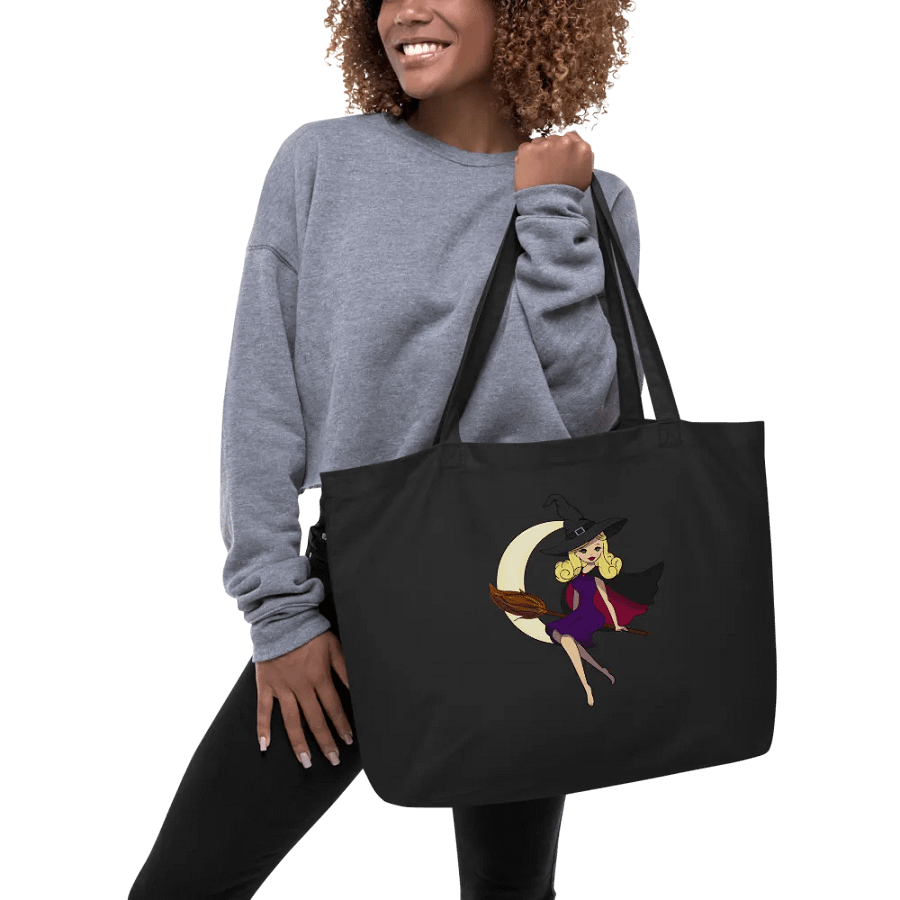 Moon Witch Organic Cotton Tote product image (2)