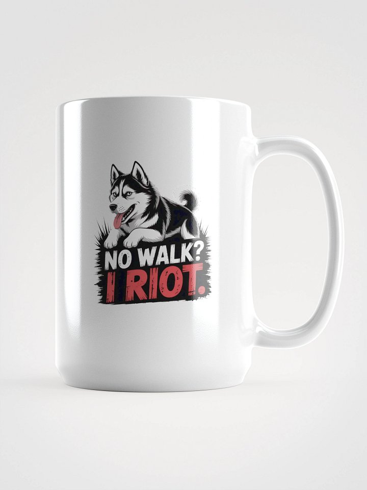 Riotous Dog White Glossy Mug product image (1)