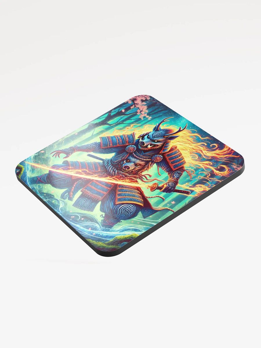 Samurai Boar Glow-in-the-Dark Coaster Set product image (3)