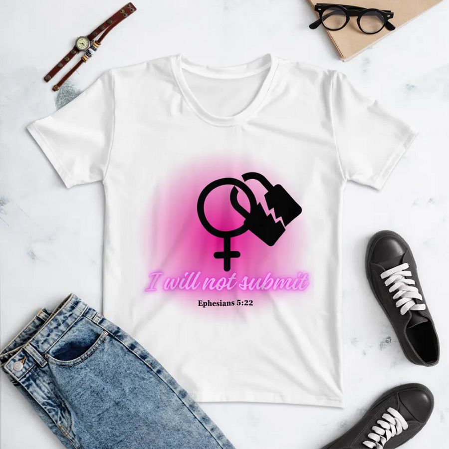 I Will Not Submit Tee Shirt product image (4)