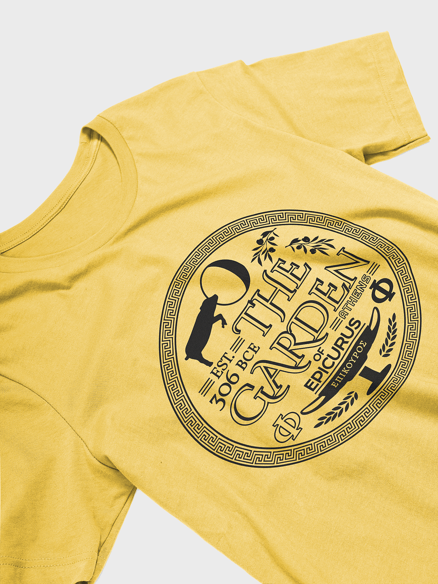 The Garden of Epicurus LIGHT (Bella+Canvas Supersoft T-Shirt) product image (2)