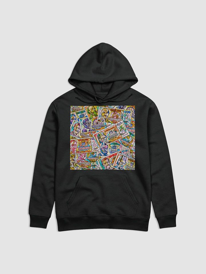 Jugoslovenski inflatorni dinar 1993 (Kolaž/mozaik) Stanley/Stella Unisex Essential Eco Hoodie product image (1)