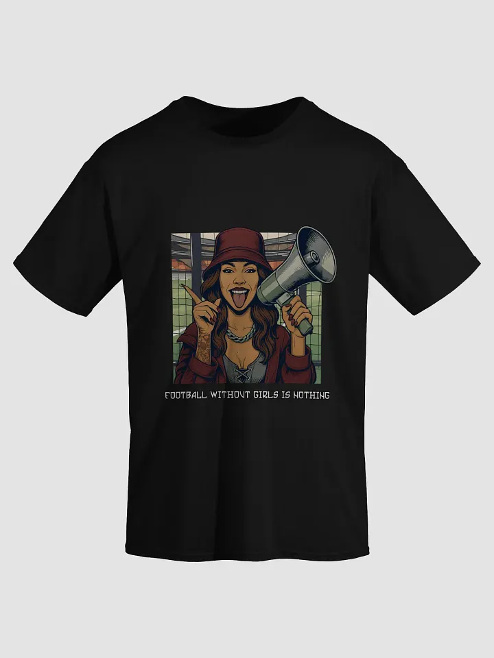 Tricou damă "Football Without Girls Is Nothing" - Visiniu product image (2)