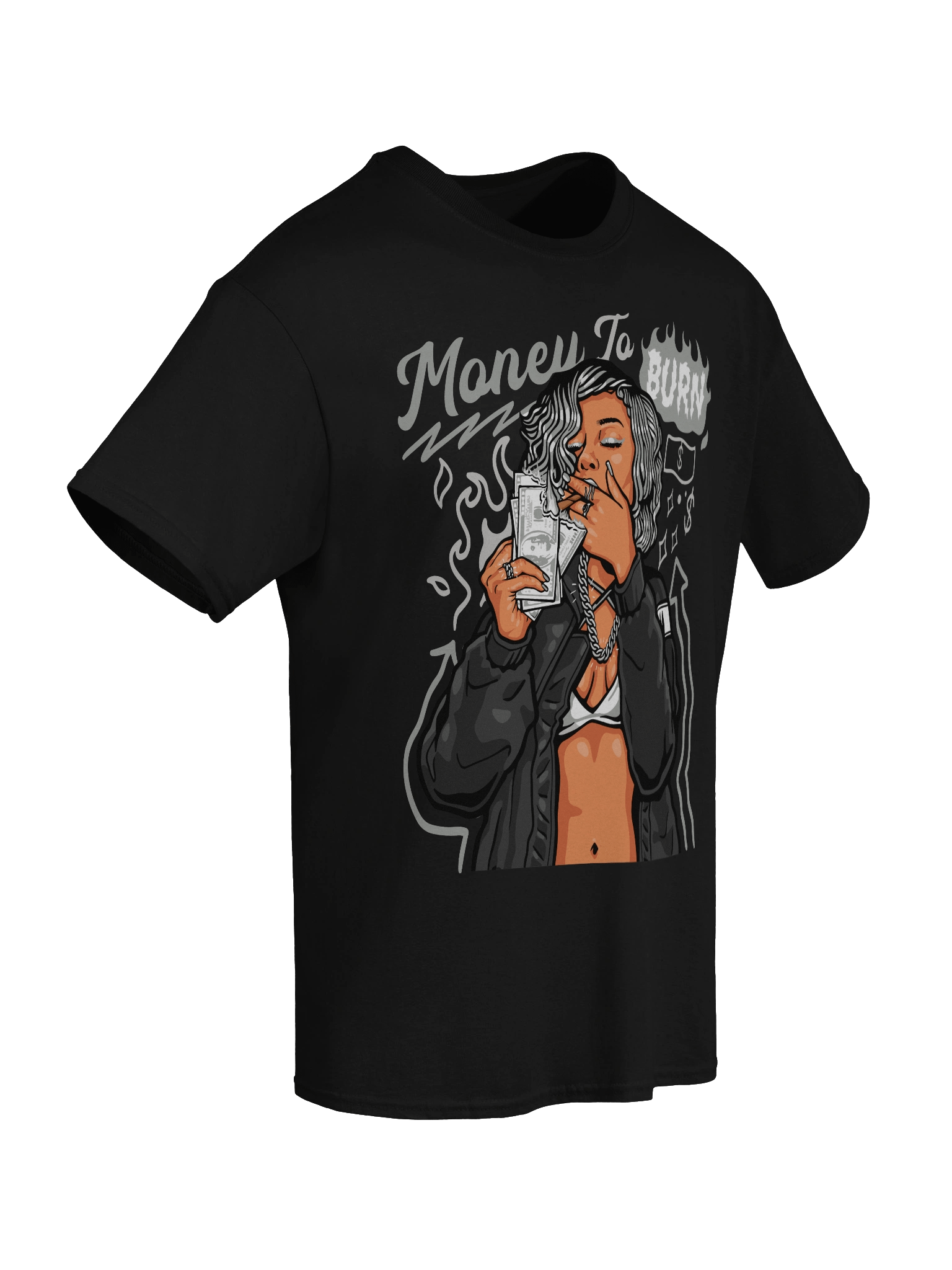 Money to Burn Unisex Streetwear Tee product image (8)