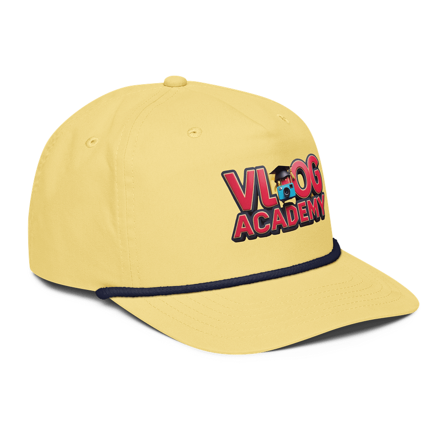 Vlog Academy Big Accessories Golf Rope Cap product image (4)