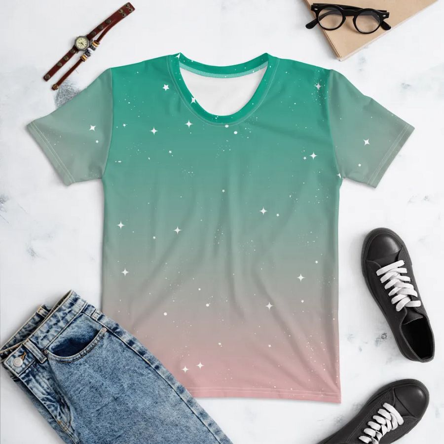 Starry Sky Sunset Women's T-Shirt product image (9)