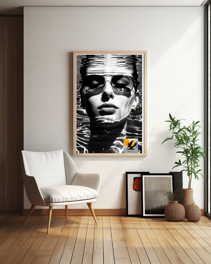 Intricate Reflections Framed Matte Wall Art Canvas product image (2)