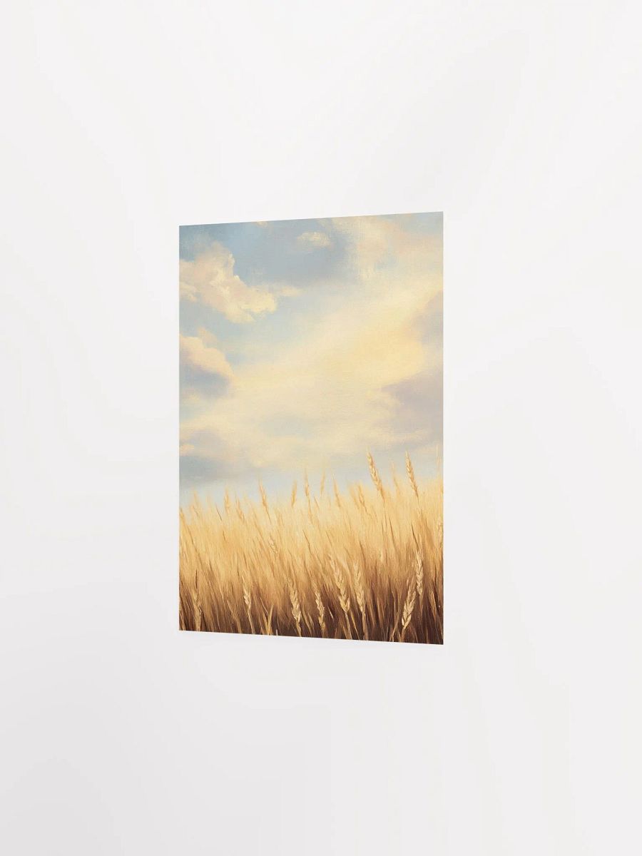 Endless Golden Fields - Rustic Farmhouse Wheatfield Art product image (11)