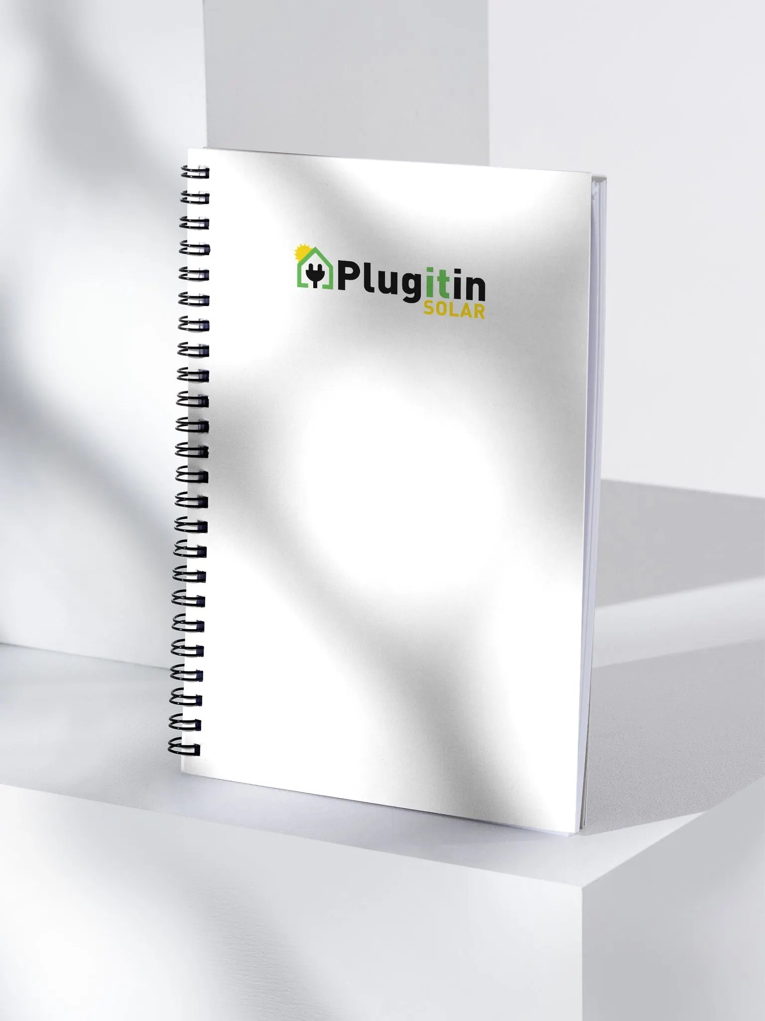 Plug It In Solar High-Quality Spiral Notebook product image (4)