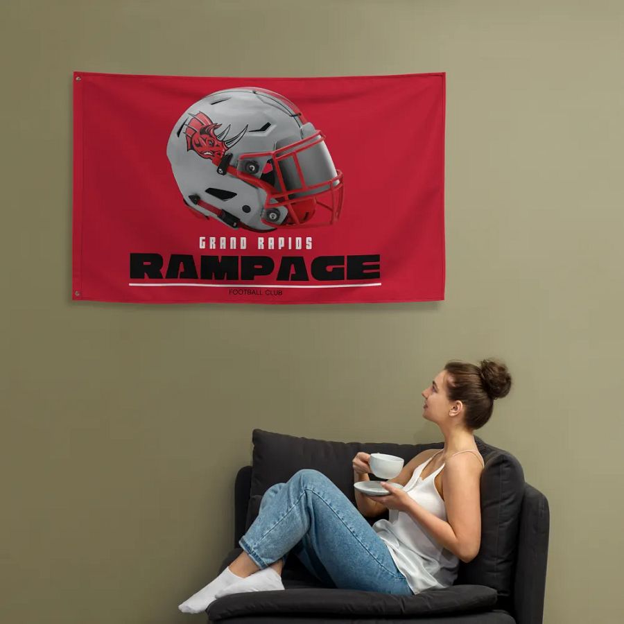 Grand Rapids Rampage Team Flag product image (12)