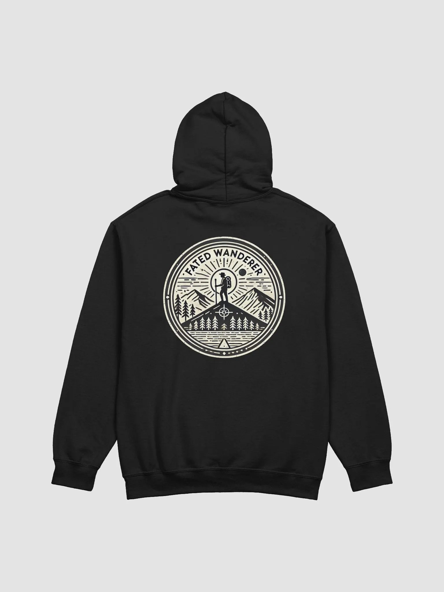 Small Front Large Back Hoodie product image (3)