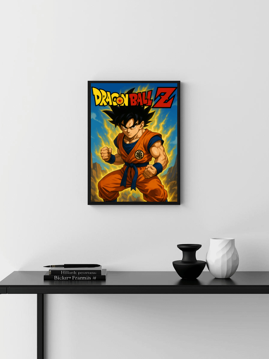 Dragon Ball Z – Goku Super Saiyan Aura – 8x10 Metal Print product image (3)