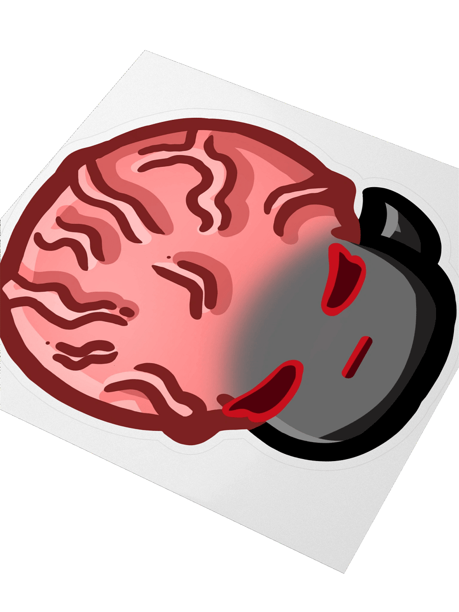 BRAIN Sticker product image (2)