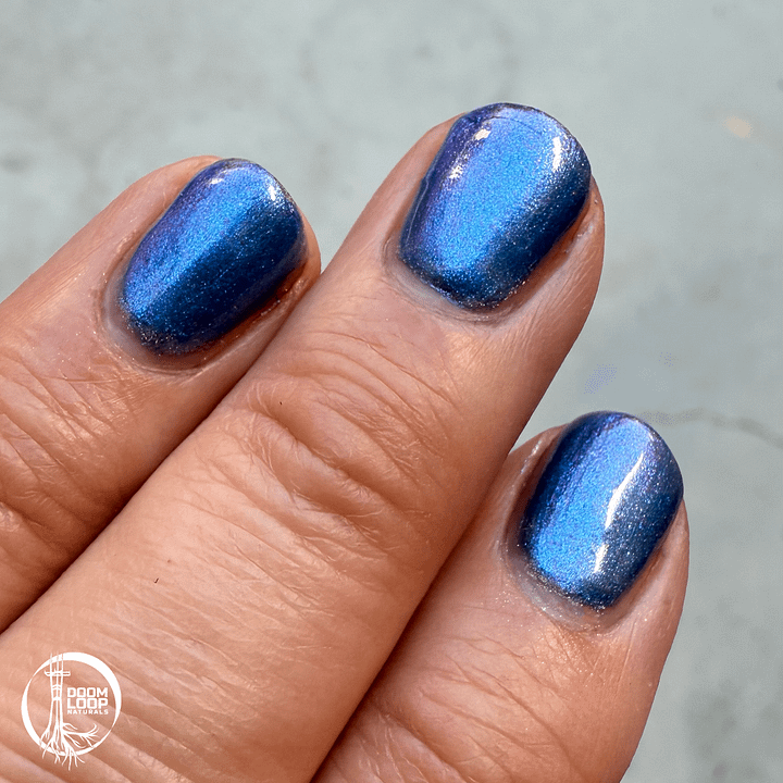 OZONE - Blue Violet Shimmer Nail Polish product image (2)
