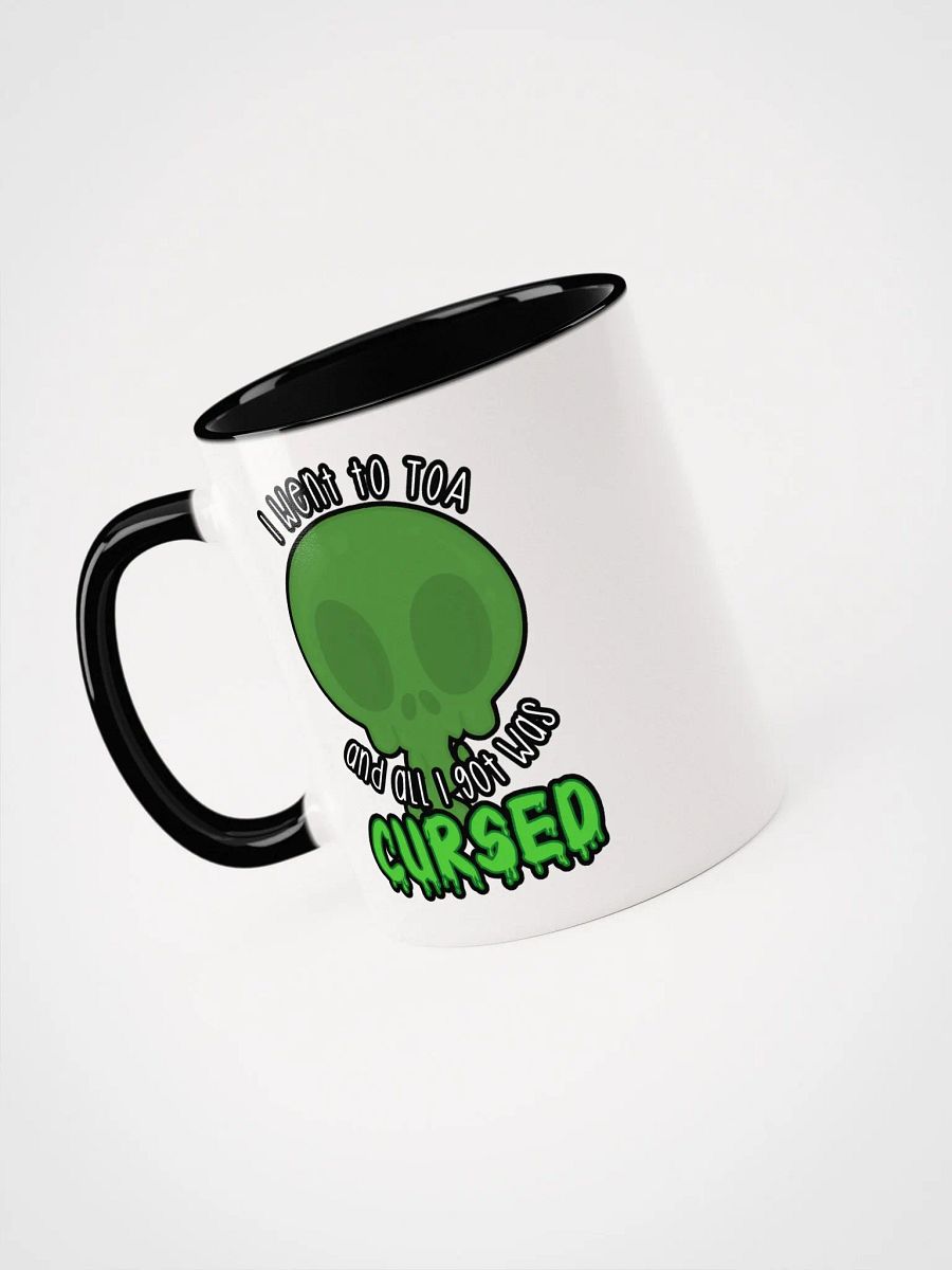 All I Got Was Cursed - Hunter - Ceramic Mug w/Color product image (3)