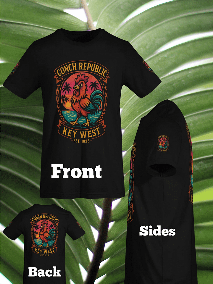 Luxe Key West Conch Republic Ultra-Soft Tee product image (1)