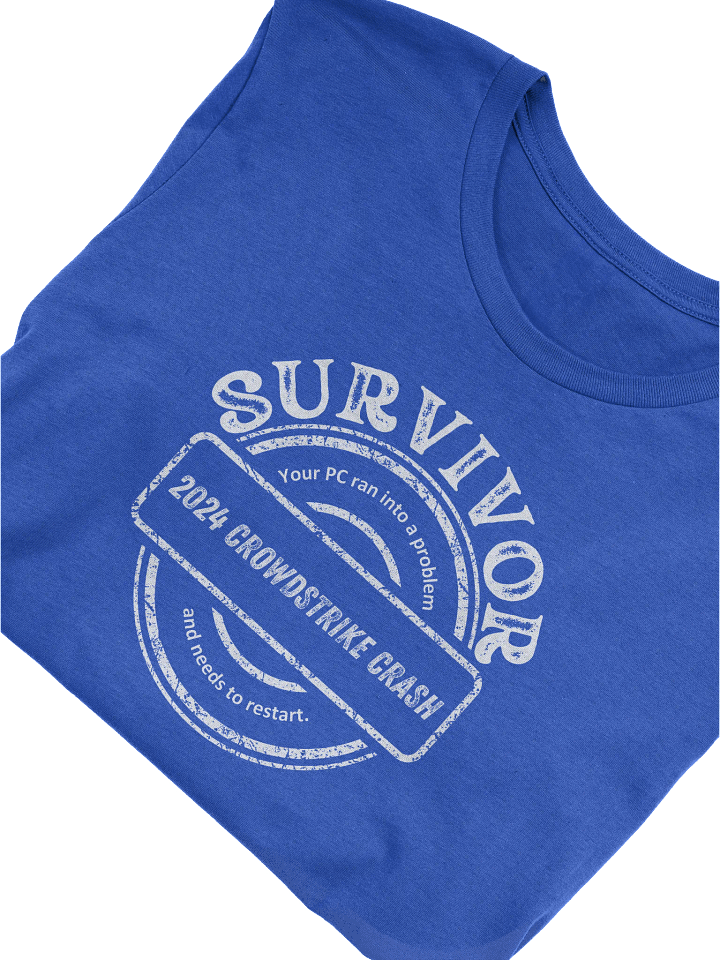 "CrowdStrike Crash Survivor" T-Shirt product image (2)