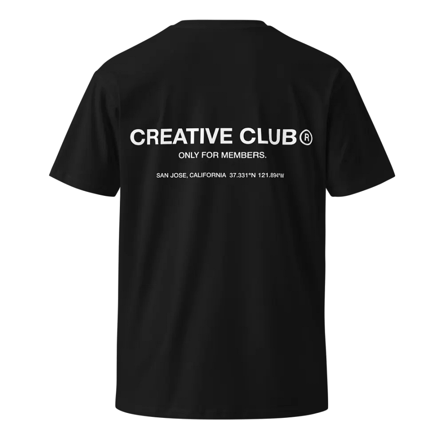 Creative Club Black T-Shirt product image (2)