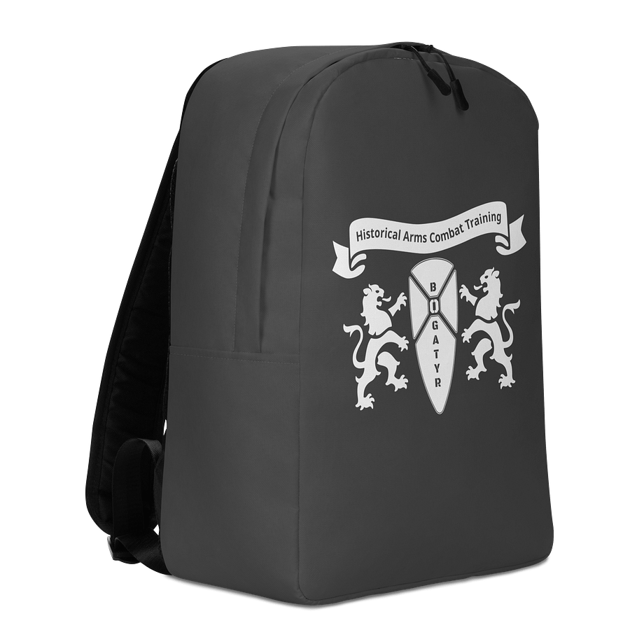 Backpack - white HACT logo product image (3)