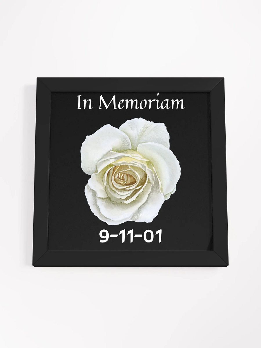 In Memoriam - 9/11 Tribute Poster product image (4)