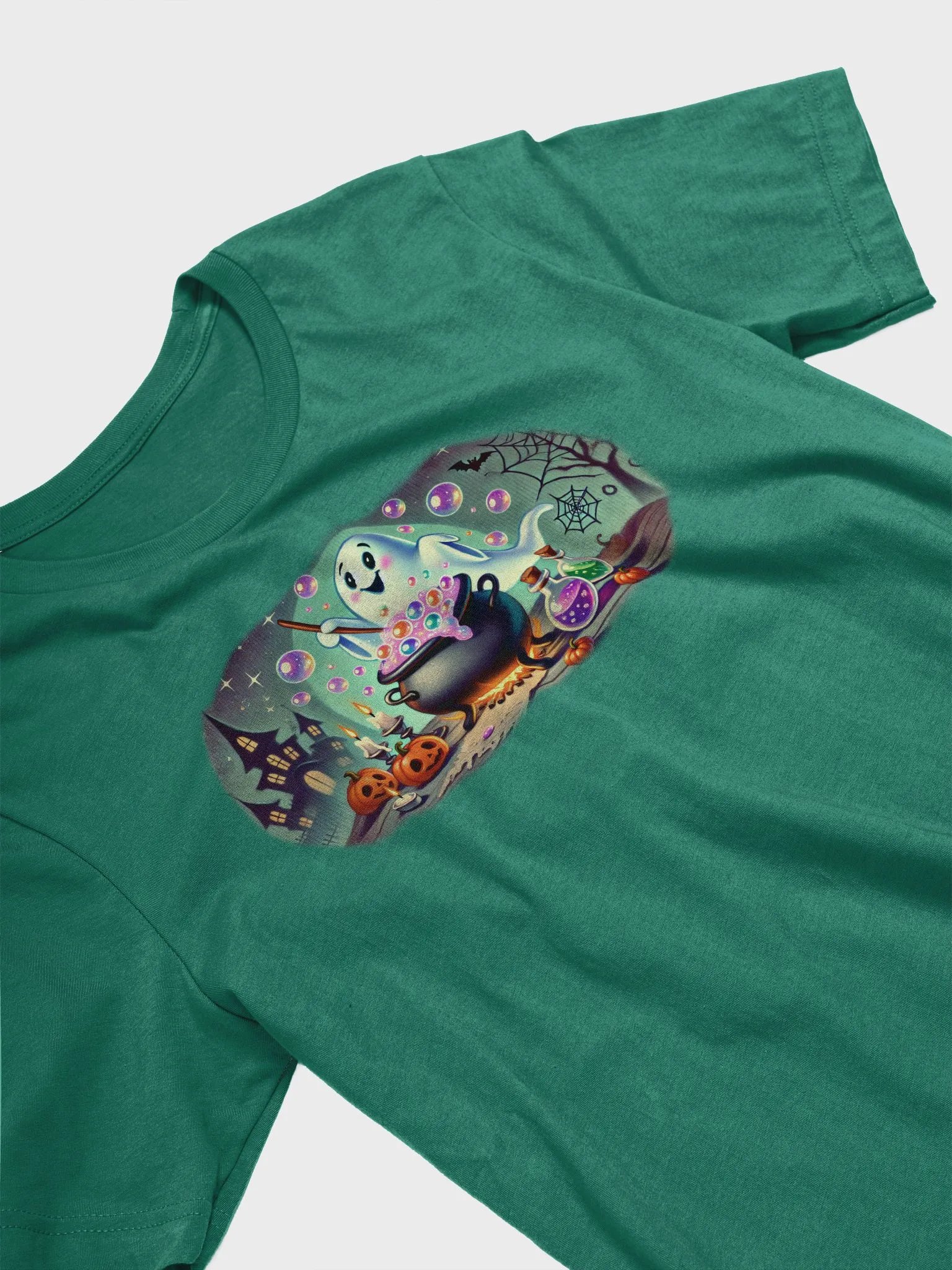 Spooky Haunting Ghost Halloween Supersoft T-Shirt product image (24)