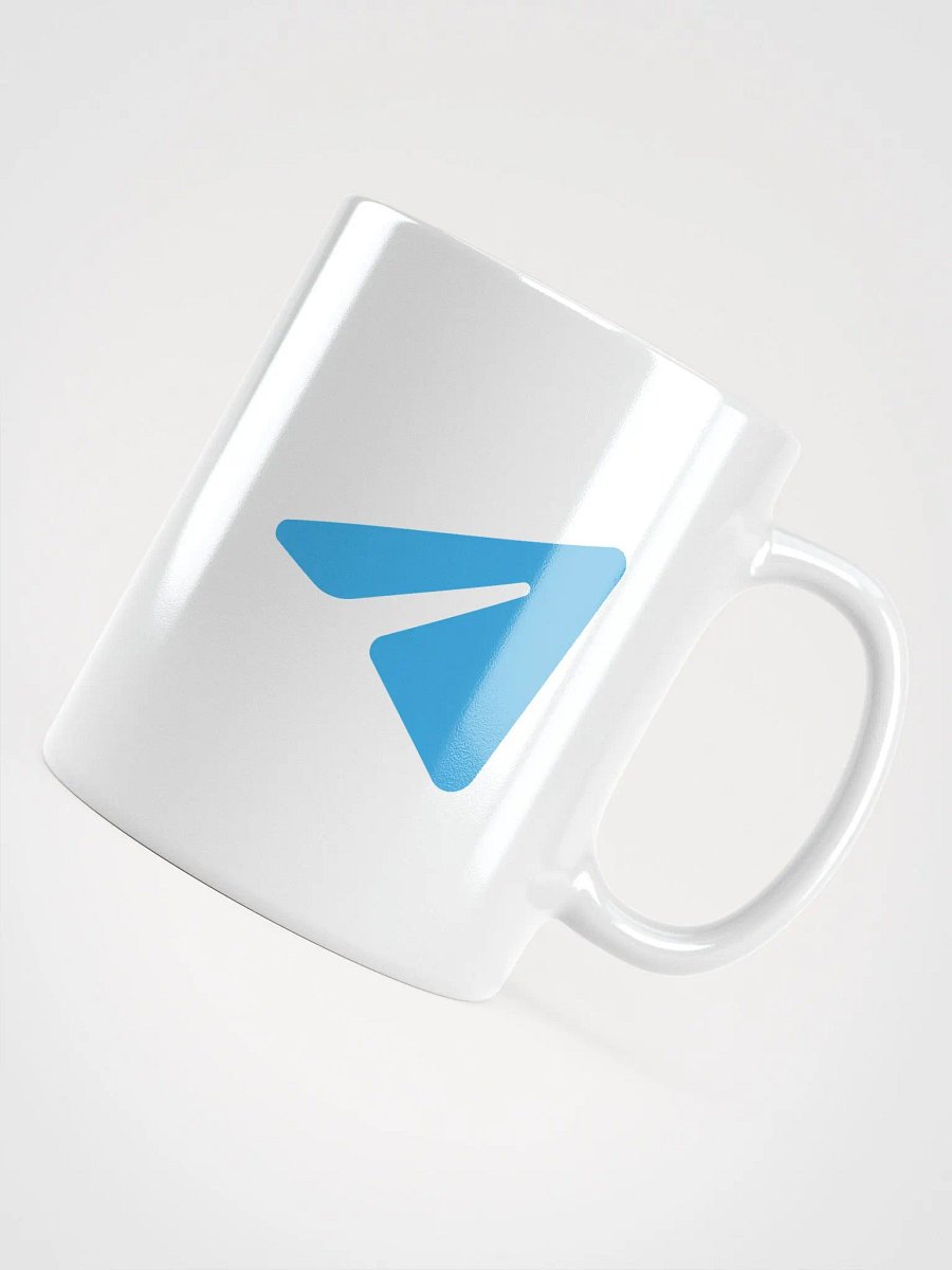 Taza con el logo de Telegram azul product image (4)