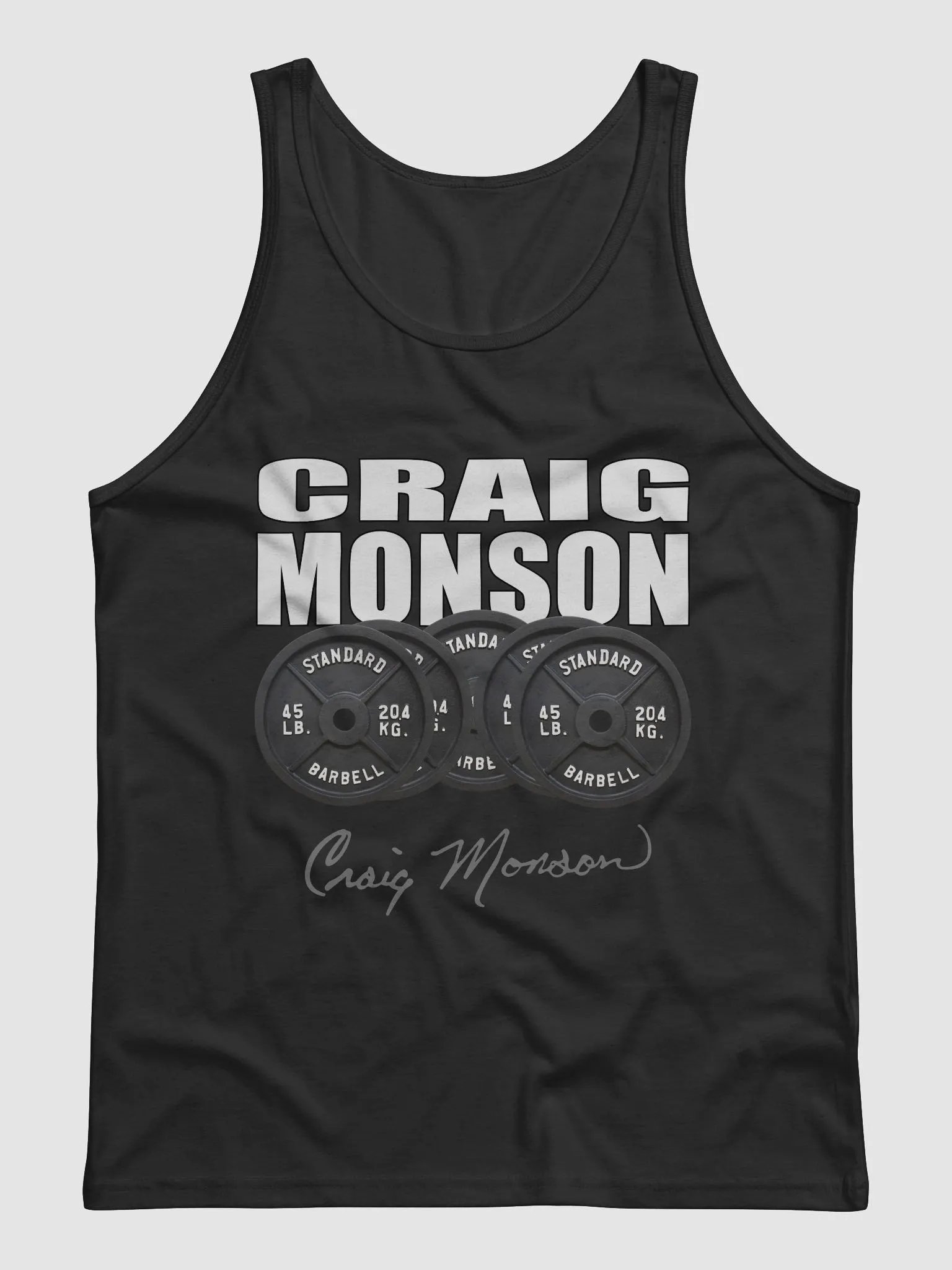 Craig Monson Barbell Signature Tank Top product image (9)