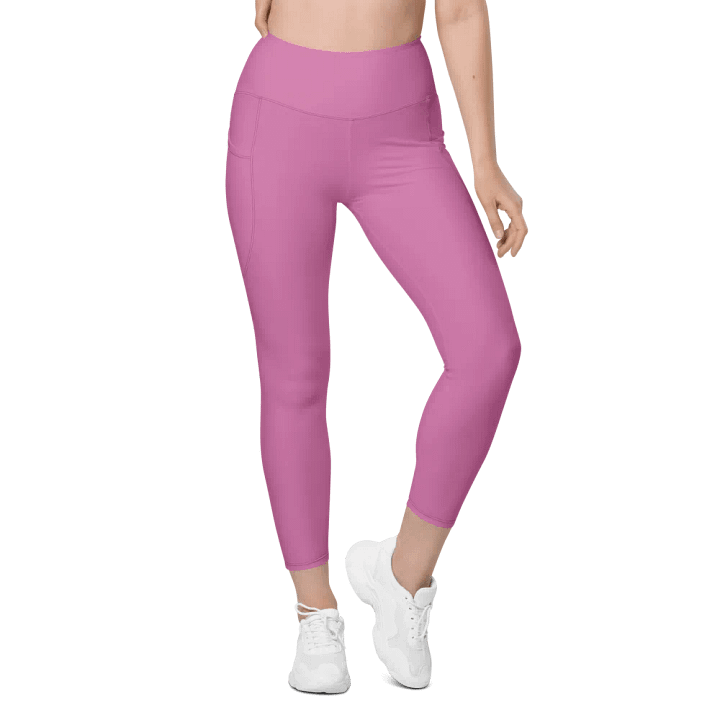 Bubble Gum Summer Leggings w Pockets product image (2)